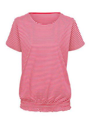 ( євро 36/38, 48/50, 52/54 євро) футболка блузка від tchibo (німеччина)1 фото
