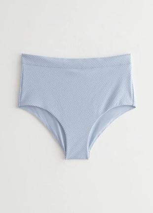 Плавки &amp; other stories textured high waist bikini briefs / 38