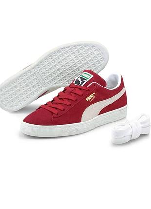 Кожаные кеды, кроссовки puma! выполнены в камбодже! р. 37