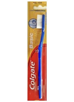 Зубна щітка colgate basic clean soft