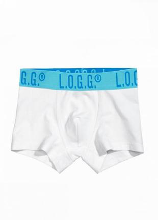 Трусики боксеры для мальчика h&m 0713774-082 158-164 см (12-14 years) белый 56858