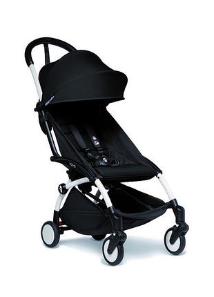 Прогулянкова коляска babyzen yoyo2 black, з білою рамою, чорний (bz10109-01/bz10104-05)