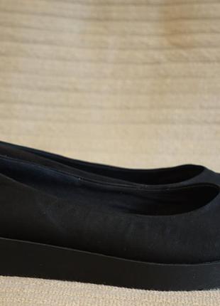 Чудесные классические черные кожаные туфли-лодочки на танкетке vagabond швеция 41 р.4 фото