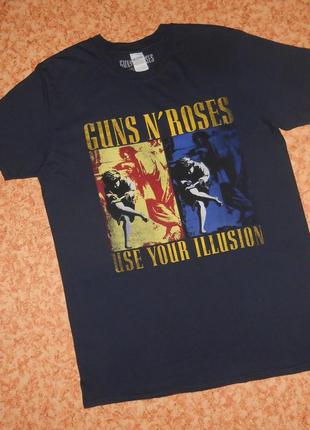 Футболка guns n' roses - use your illusion/рок мерч