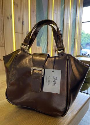 Коричневая маленькая сумочка jane shilton