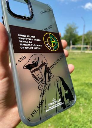 Чохол на iphone stone island  unpredictable case1 фото