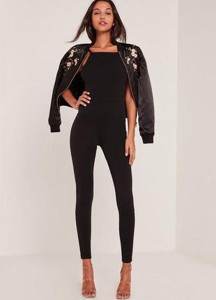 Комбінезон по фігурі missguided коричневий розмір 10