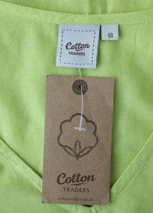 Туніка, подовжена блуза з вишивкою cotton traders, бавовна9 фото