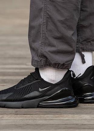 Мужские кроссовки nike air max all black #найк