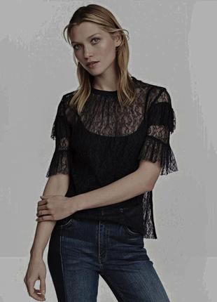 Прозрачная блуза