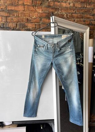 G-star raw women's vintage ocean skinny denim jeans женские, винтажные джинсы