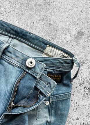 G-star raw women's vintage ocean skinny denim jeans женские, винтажные джинсы8 фото