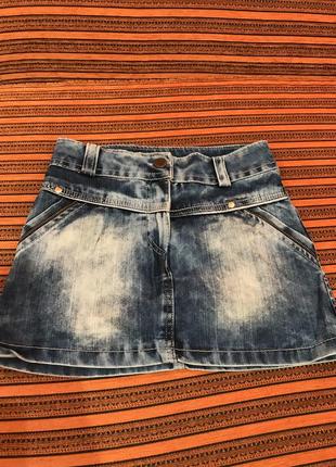 Джинсовая юбка