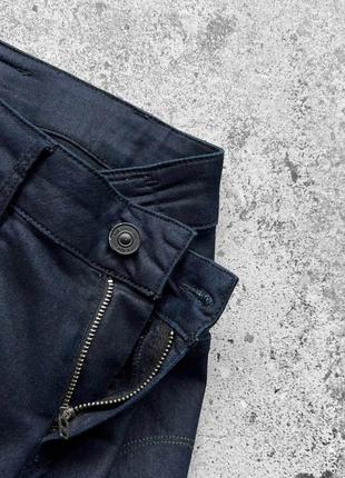 G-star raw women’s 3301 contour skinny dark blue denim jeans жіночі джинси8 фото