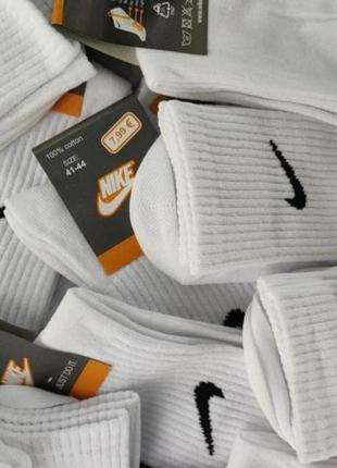 Високі тренувальні шкарпетки nike, спортивні носки найк(купити)2 фото