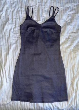 Платье фиолетовое