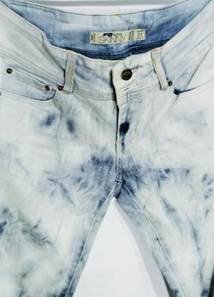 Fb sister skinny джинси жіночі стретч мармурова варенка розмір 313 фото