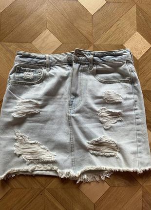 Юбка джинсовая forever 21