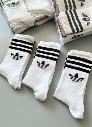 Высокие спортивные носки adidas, носки адидас