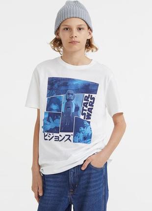 Футболка star wars для парня подростка от h&amp;m