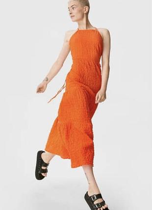 Помаранчевий сарафан 2