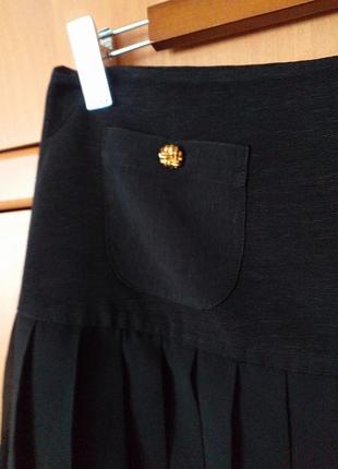 Weill france винтажная черная юбка fr 404 фото
