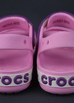 Crocs crocband sandal kids сандалі босоніжки крокси дитячі. оригінал. j1 /eu 31-32 р./ 20 см.5 фото