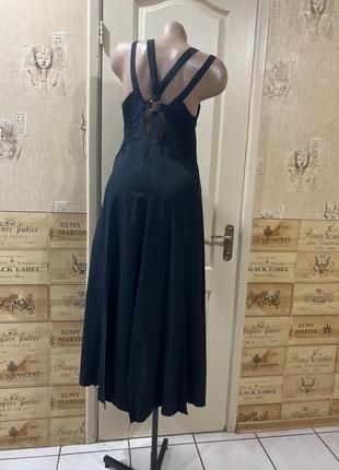 Платье вечернее чёрное