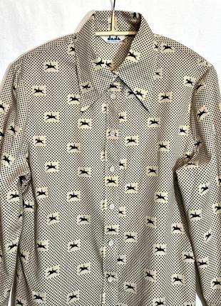 Dada, рубашка винтаж блуза хлопок, made in switzerland4 фото