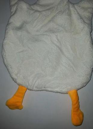 Міні рушник гуска полотенце утка белая для кухни гусь гуси