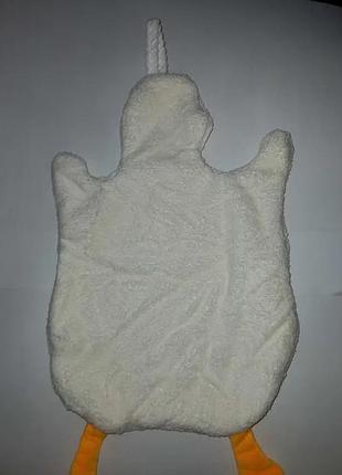 Міні рушник гуска полотенце утка белая для кухни гусь гуси