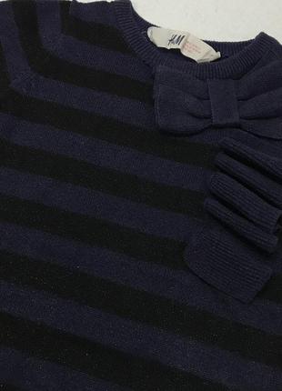 Вязаное платье h&m 92 см 4