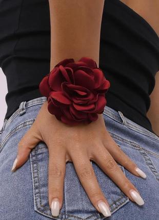 Новый браслет из  ткани для женщин, модный широкий браслет в стиле хип-хоп, эффектный летний браслеты4 фото