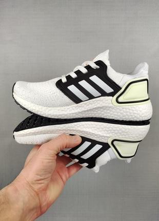 Чоловічі кросівки adidas ultra boost 20 white&black2 фото