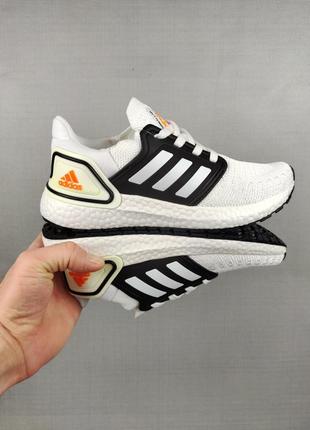 Мужские кроссовки adidas ultra boost 20 white&amp;black1 фото