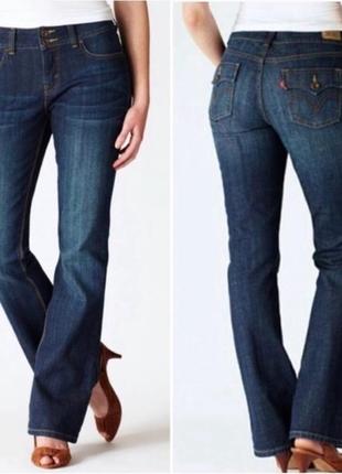 40р. джинсы клёш levis slender boot 526