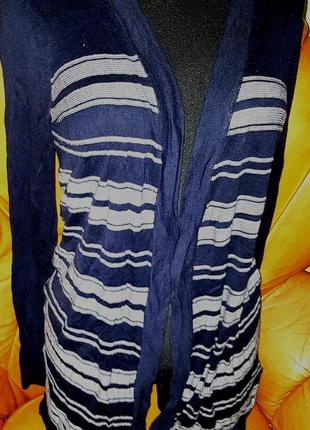 Синий кардиган полоска calvin klein s