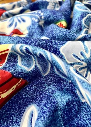 Silk traders hawaii, рубашка шелк унисекс оверсайз4 фото