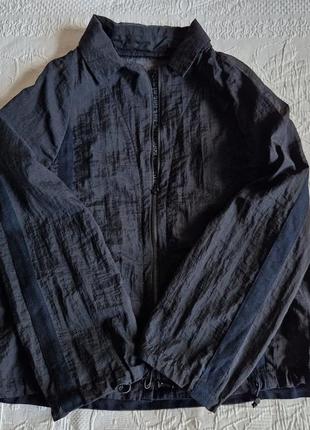 🌟🌟🌟 женский стильный прозрачный пиджак  annette görtz прозрачный пиджак с  длинными  рукавами6 фото