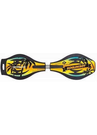 Вейвборд schildkröt waveboard good vibes ocean drivei чорний мультиколор max: 80 кг (510801)