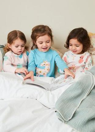Хлопковые пижамы на девушек с 9мисс-до 8 лет🦄🦄🦄1 фото
