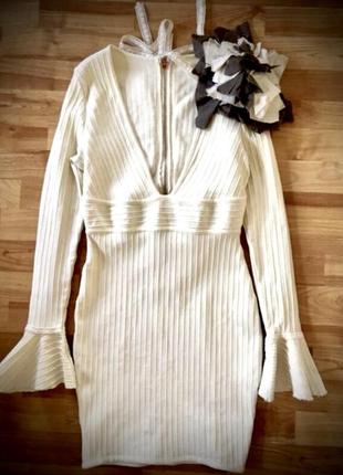 🌹 couture ,original, коктейльное платье ivory luxury, сукня кутюр ermanno scervino