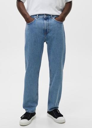 Чоловічі джинси вільного крою loose straight
