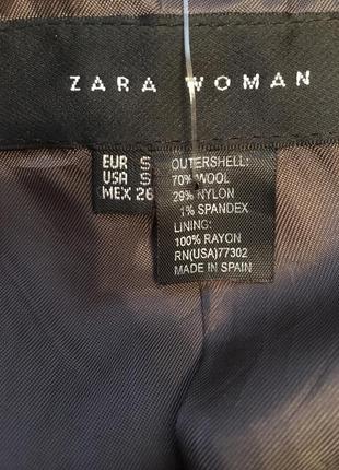 Стильный теплый пиджак zara woman 🖤размер s3 фото