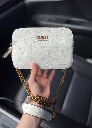 Сумка premium guess white 1:1