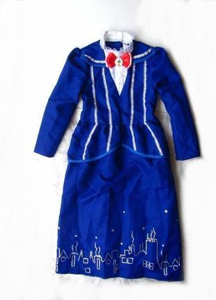 Карнавальний костюм нарядне плаття мері поппінс merry poppins helloween новорічний хелловін george