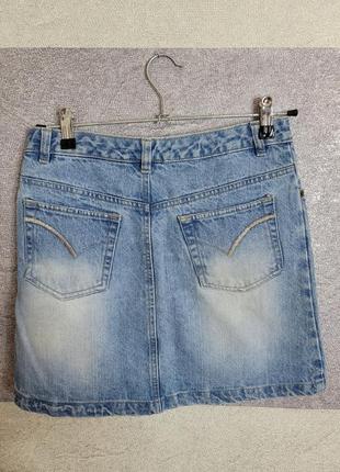 Фирменная джинсовая юбка юбка6 фото