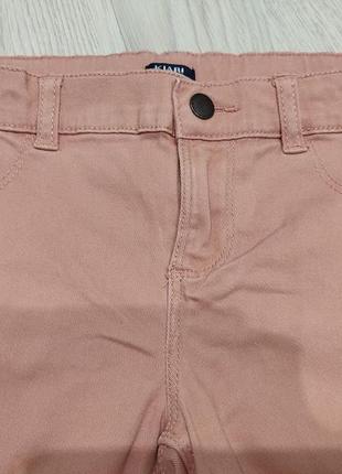 Брюки коттоновые, джинсы, kiabi, р. 128/1344 фото