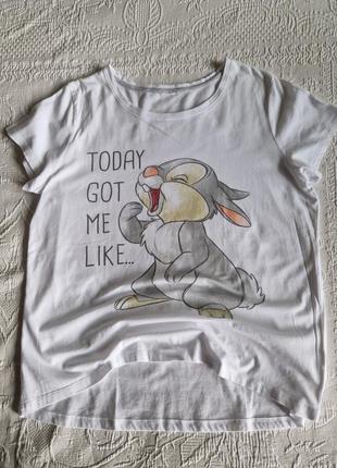Жіноча міська футболка disney із забавним зображенням зайчика8 фото