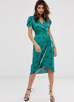 Распродажа платья river island миди asos с рукавами-лихтариками